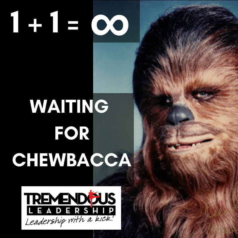 Waiting for Chewbacca