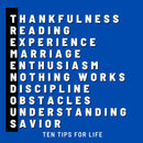 The Art of Tremendous: Ten Tips For Life