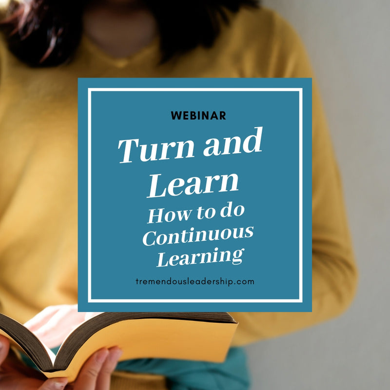 Webinar - Turn and Learn: How to do Continuous Learning