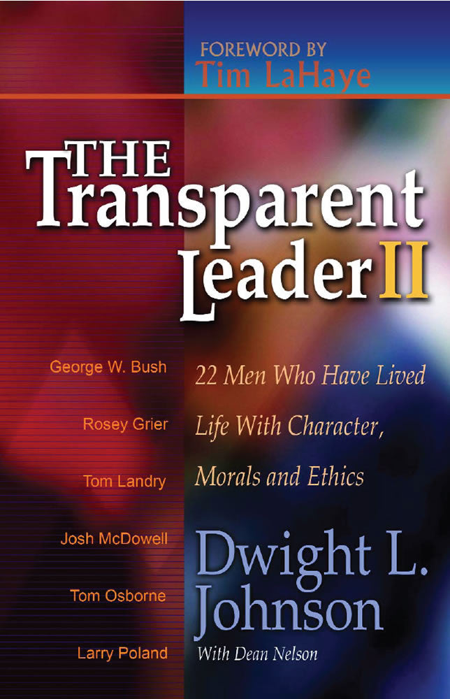CD - TRANSPARENT LEADER II: 22 MEN WHO HAVE LIVED LIFE WITH CHARACTER, MORALS AND ETHICS