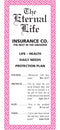 Eternal Life Insurance Policy (100 Copies Per Pack)