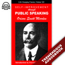 Self-Improvement Through Public Speaking: Laws of Leadership, Volume II